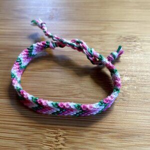 Vanessa Woven Bracelet anklet trendy comfortable tie embroidery thread woven gif